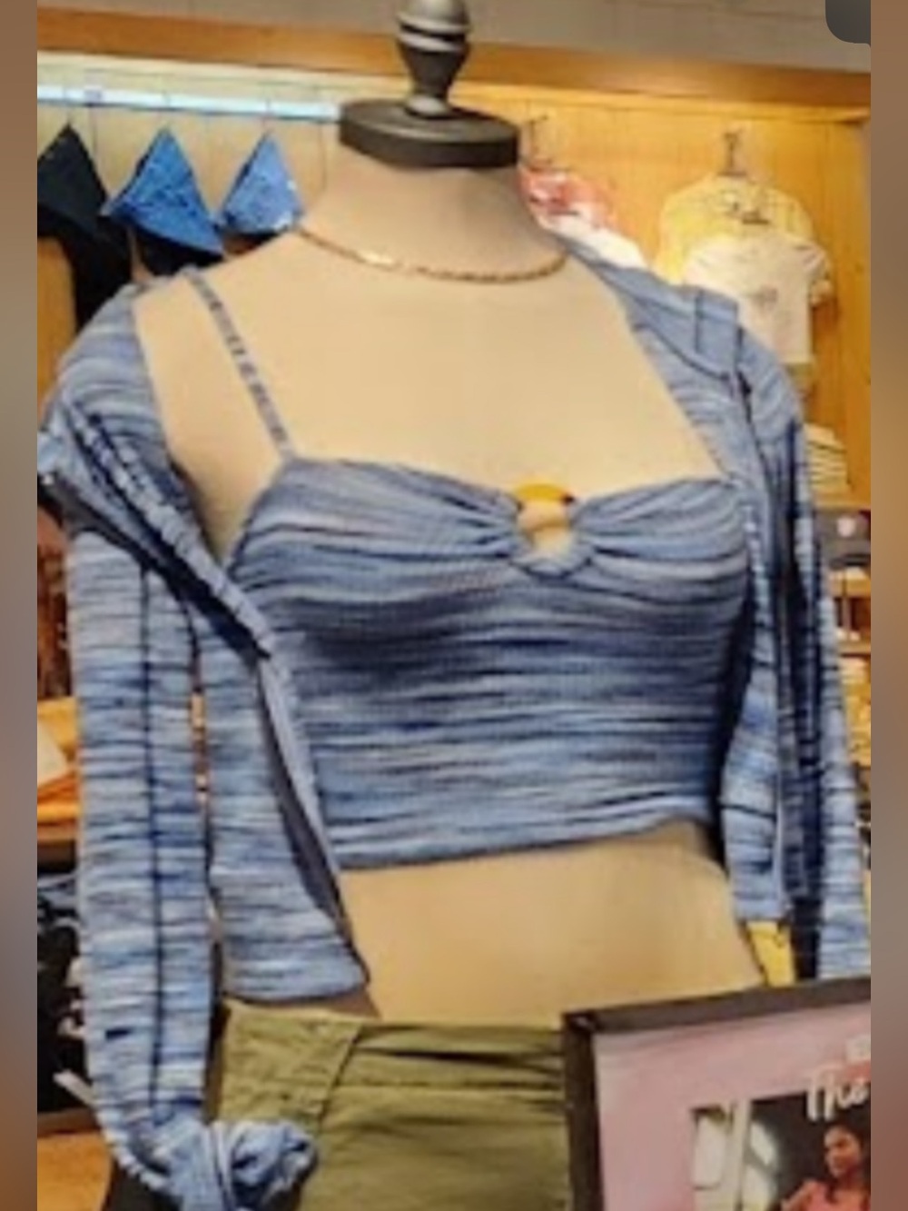 AE Tank with cropped zip up combo